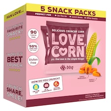 LOVE CORN BBQ Multipack 20g x 5