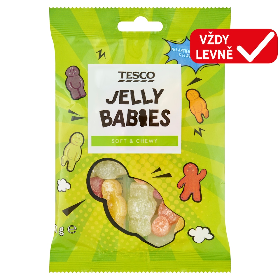 Tesco Želé s ovocnými příchutěmi 100g