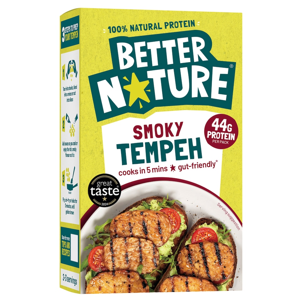 image 1 of Better Nature Tempeh - Smoky 220g