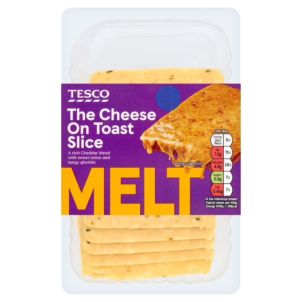 Tesco The Cheese On Toast Slice 150g
