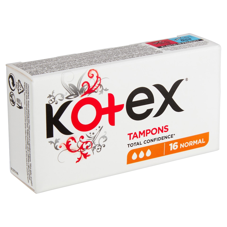 image 1 of Kotex Normal Tampons 16 pcs