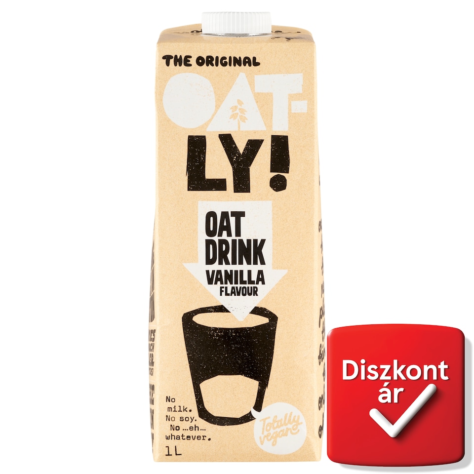 image 1 of Oatly! Oat Drink with Vanilla Flavour, Added Vitamins and Minerals 1 l