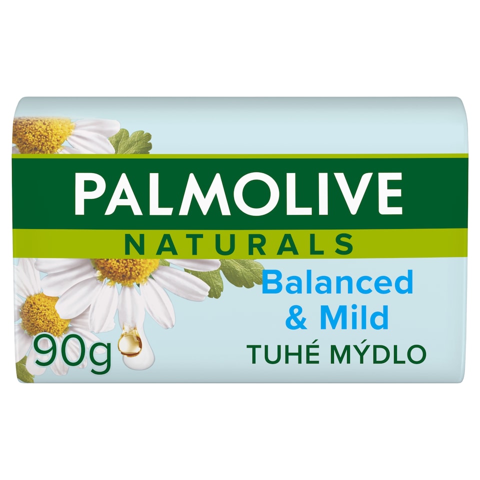 Obrázek 1 pro produkt Palmolive Naturals tuhé mýdlo s výtažky heřmánku 90g
