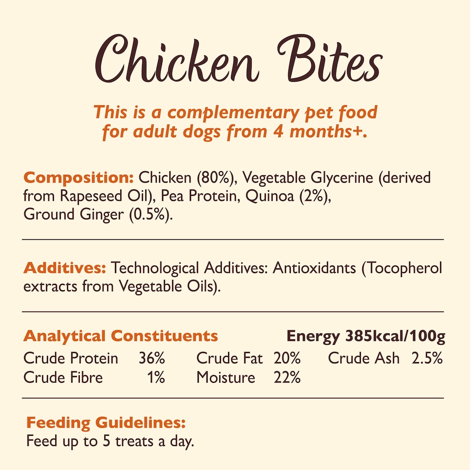 image 1 of Lilys Kitchen Dog Treats Chicken Treats 70G