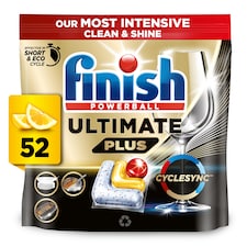 Finish Ultimate Plus All In 1 Dishwasher Tablets x52 634.4g