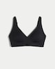 image 3 of F&F Contour Non Wired Crop Top in Black