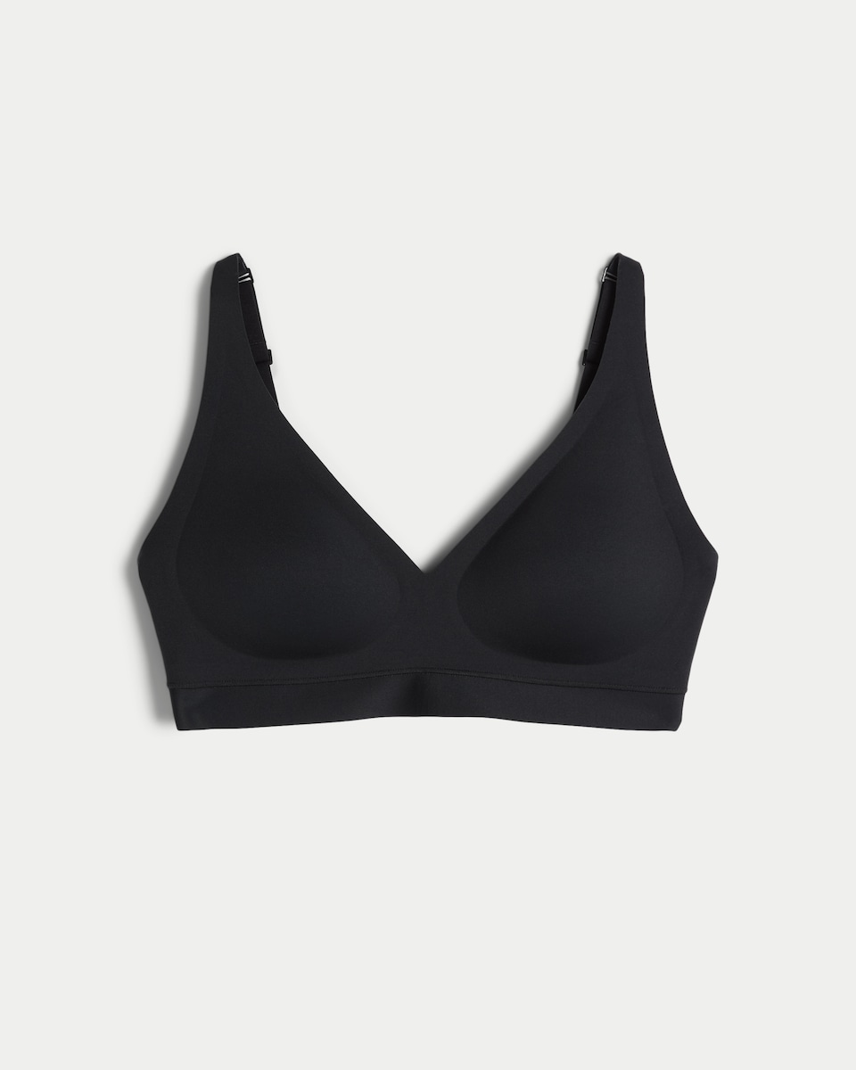 F&F Contour Non Wired Crop Top in Black