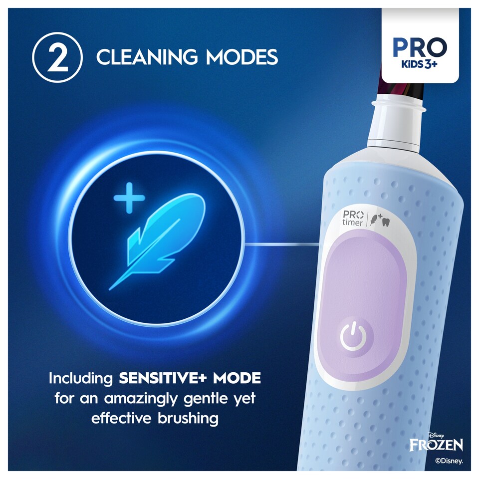 image 1 of Oral-B Pro Kids 3+ Disney Frozen Electric Toothbrush