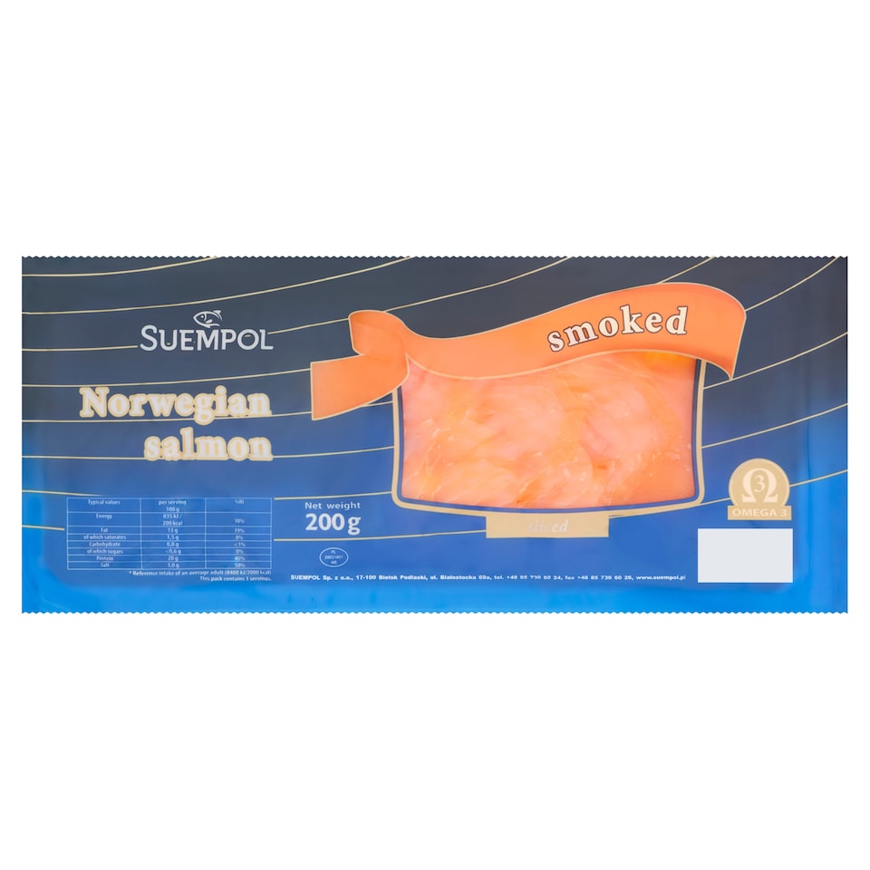 Suempol Norwegian Smoked Salmon 200G