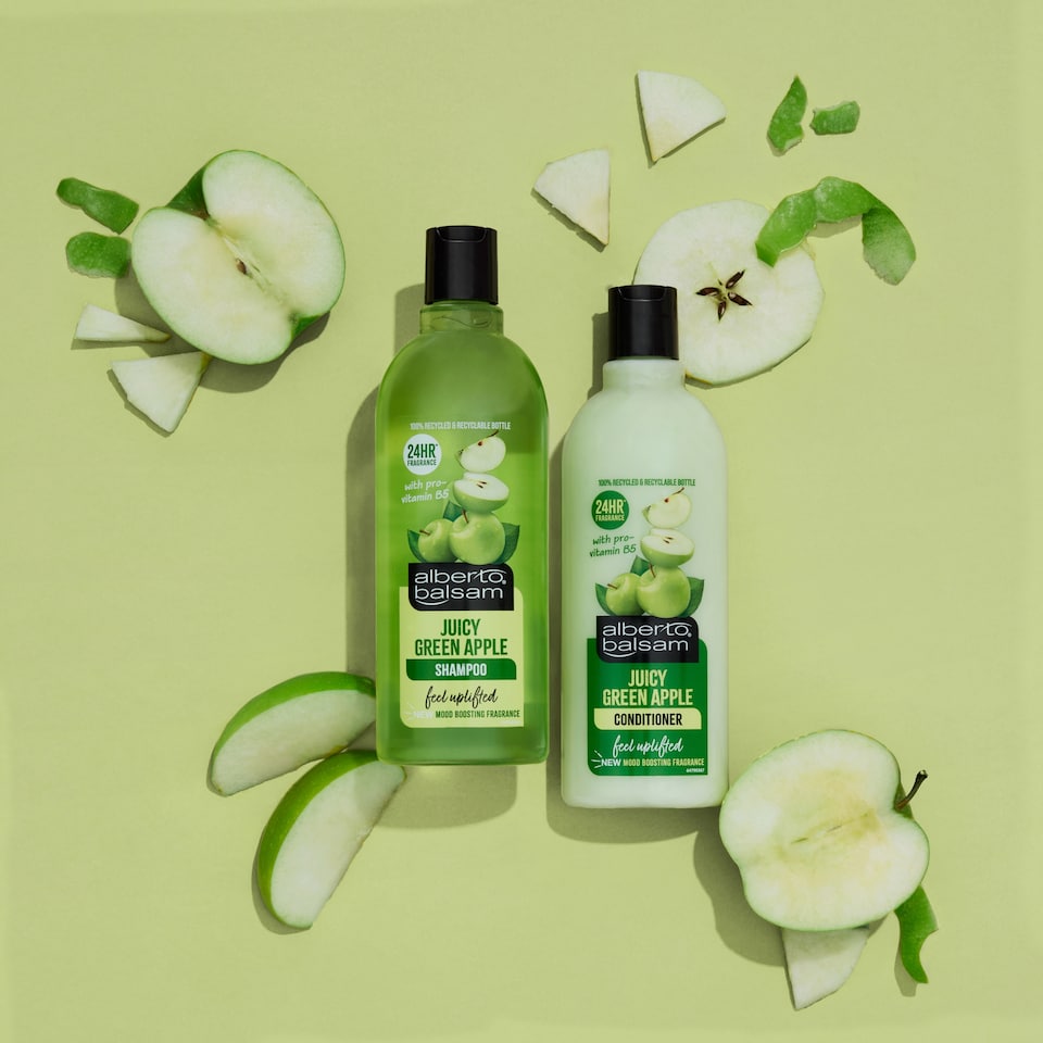 image 1 of Alberto Balsam Juicy Green Apple Shampoo 300Ml