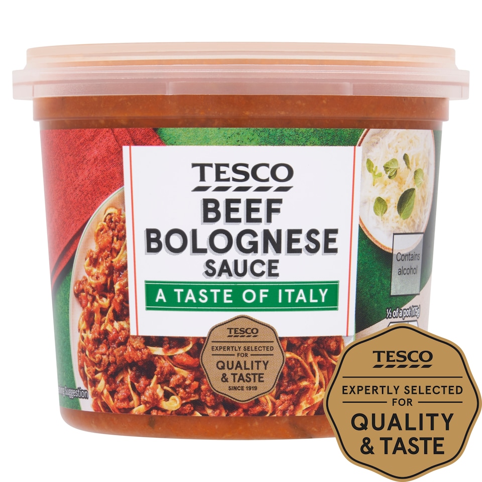 Tesco Bolognese Sauce 350G
