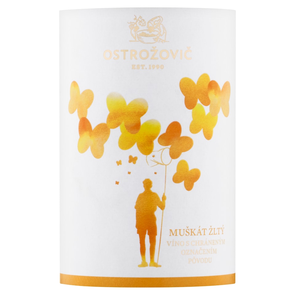 obrázok 1 z Ostrožovič Muškát žltý víno biele polosuché 0,75 l