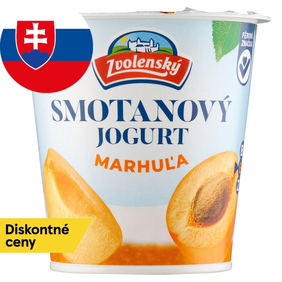 obrázok 1 z Zvolenský Smotanový jogurt marhuľa 145 g