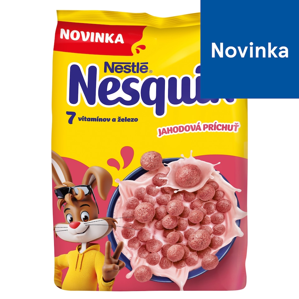 NESQUIK Cereal Strawberry Flavor 450 g