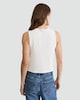 image 4 of F&F Crinkle Textured Button Front Sleeveless Co-ord Top in Neutral