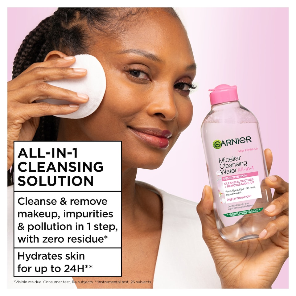 image 1 of Garnier Micellar Cleansing Water Sensitive Skin 200ml