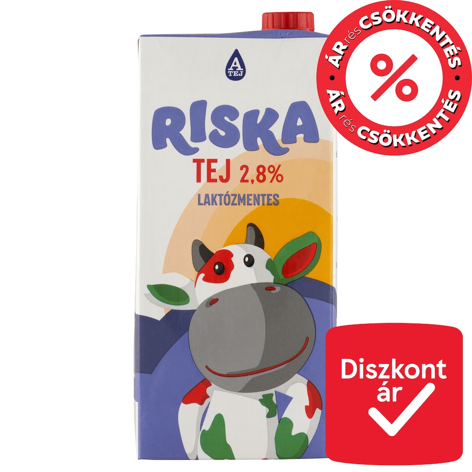 image 1 of Riska UHT Lactose-Free Milk 2,8% 1 l