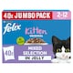image 1 of FELIX Original Kitten Mixed Selection in Jelly Wet Cat Food 40x85g