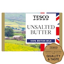 Tesco British Unsalted Butter 250G