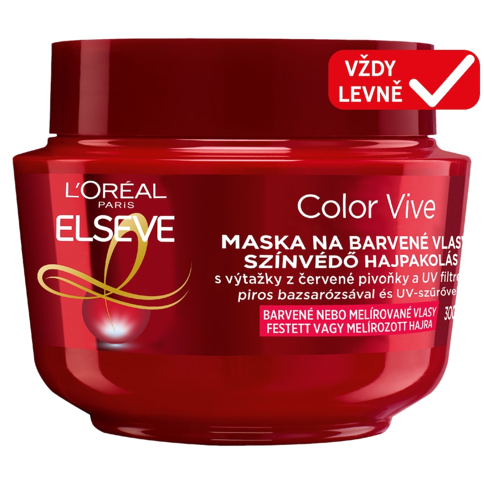 L'Oréal Paris Elseve Color Vive maska pro barvené vlasy, 300 ml