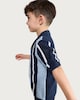 image 3 of F&F Boys Pure Cotton Knitted Striped Shirt in Navy
