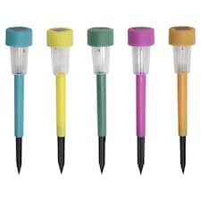 Tesco 5 Colour Solar Stakes Lights