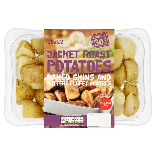 Tesco Roasted Jacket Potatoes 800G Tesco Groceries