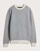 image 4 of F&F Lambswool Stripe Print Crew Neck Jumper in Neutral