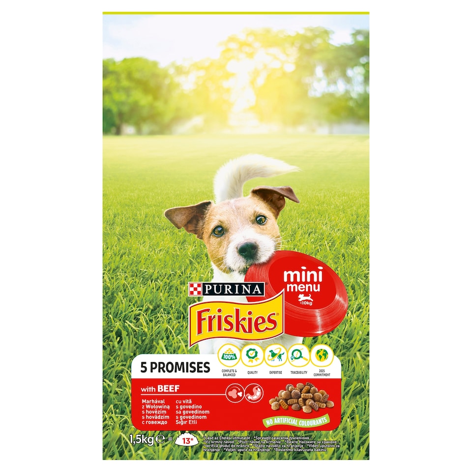 image 1 of Friskies® Mini Menu with Beef 1.5kg