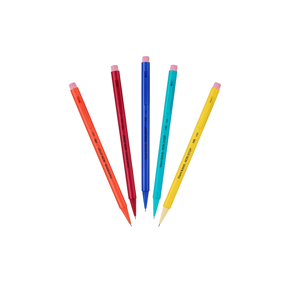 image 1 of Paper Mate Non-Stop Mechanical Pencils, 0.7mm, 10 Count