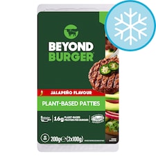 Beyond Burger Plant-Based Patties Jalapeno Flavour 2 x 100g
