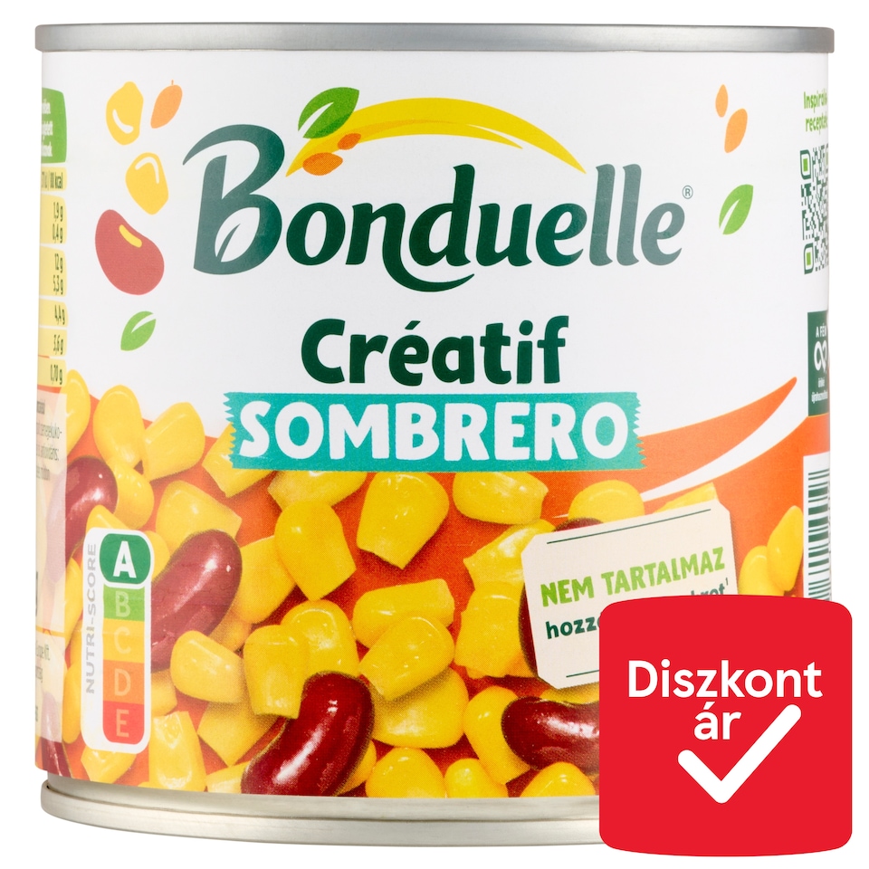 Bonduelle Créatif Sombrero kukoricás zöldségkeverék 340 g  1. kép