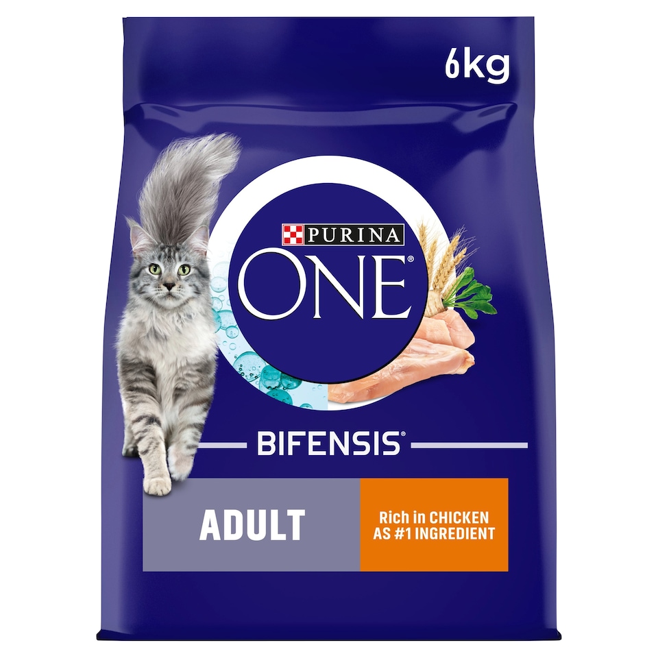 image 1 of Purina One Dry Cat Food Chicken & Wholegrain 6Kg