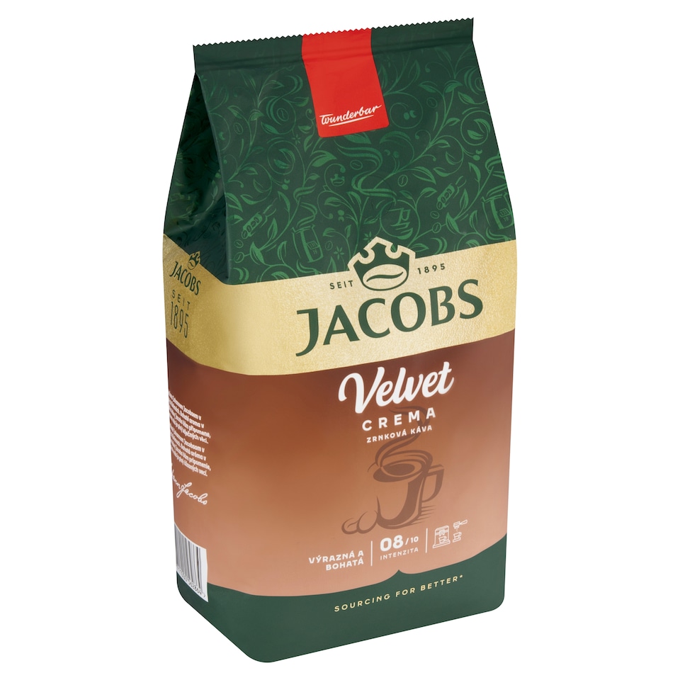 image 1 of Jacobs Velvet Crema Coffee Beans 1000 g