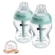 image 2 of Tommee Tippee Closer To Nature Anti Colic Bottles 260Ml X2
