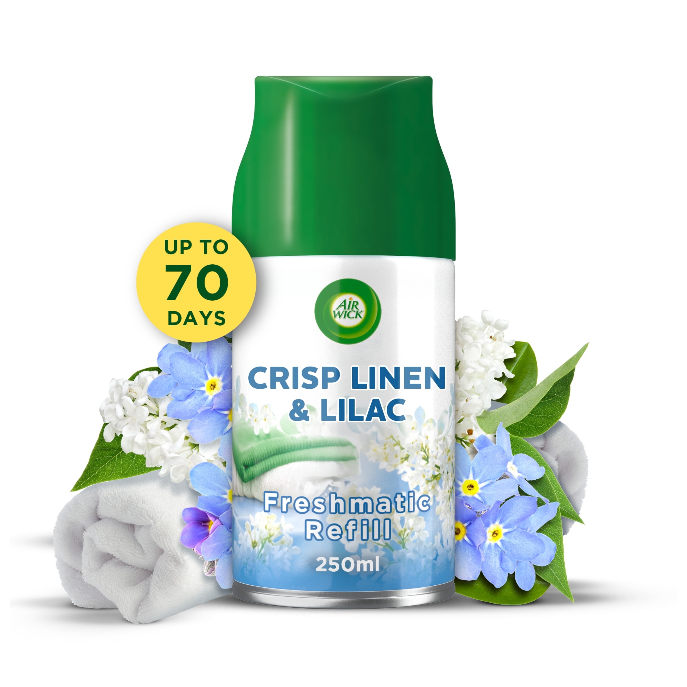 Air Wick Freshmatic Refill Crisp Linen & Lilac Air Freshener 250ml
