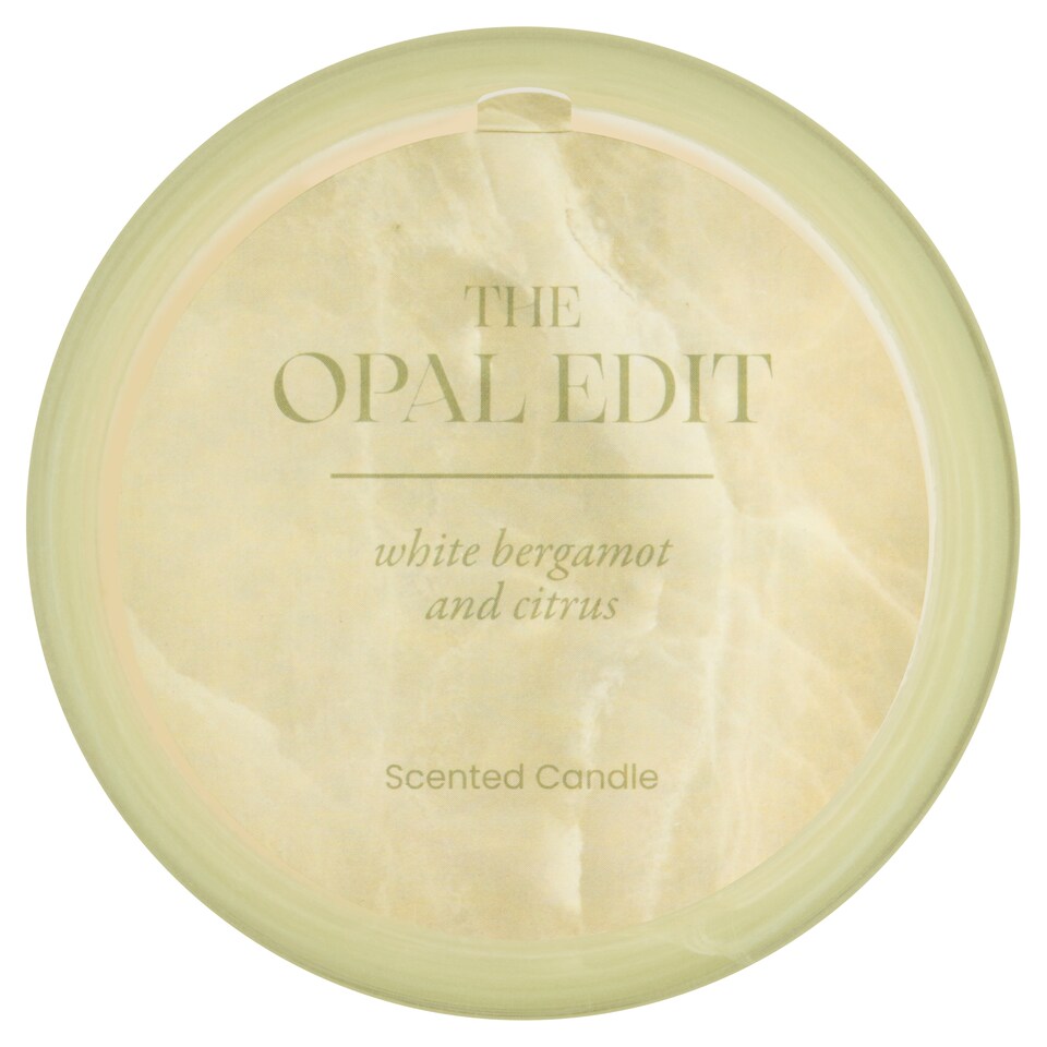 image 1 of F&F Home Opal Edit Green Citrus Candle 180g