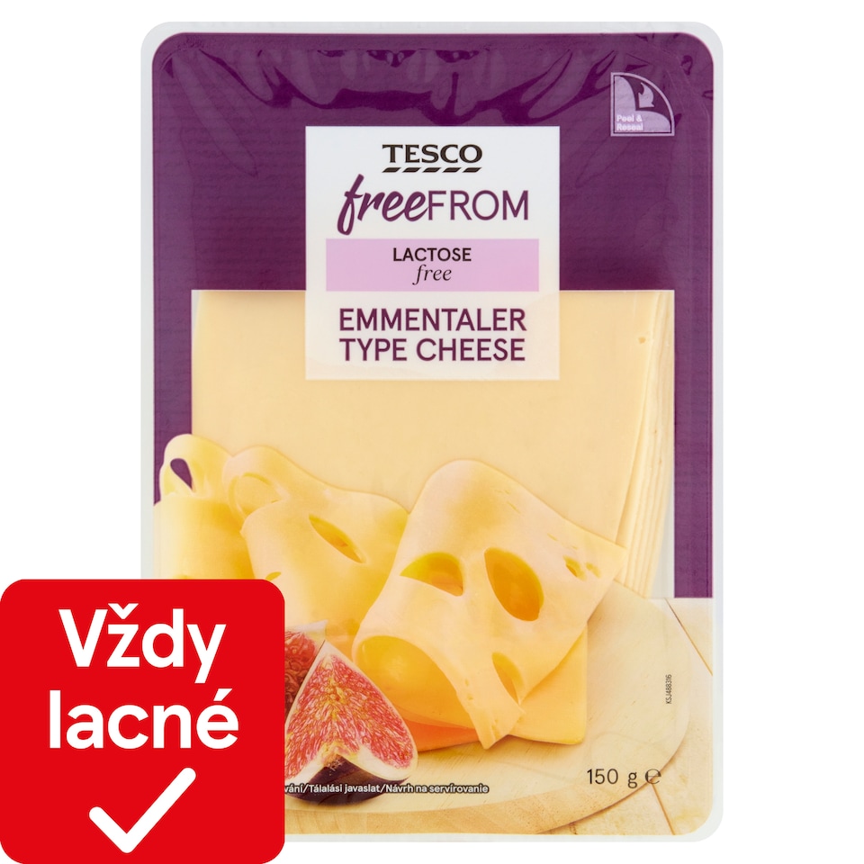 Tesco Free From Syr ementálskeho typu 150 g