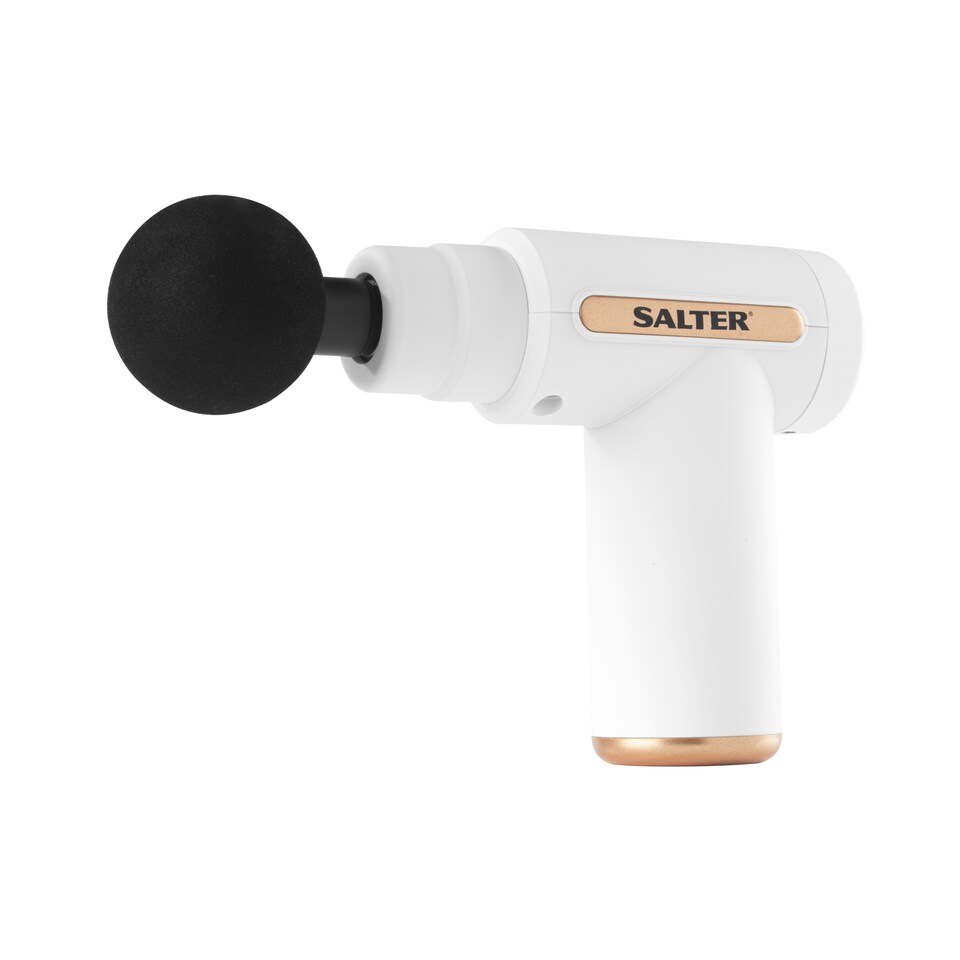 image 1 of Salter Mini Massage Gun White