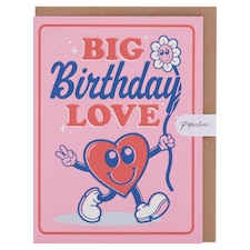Paperchase Birthday Card Big Birthday Love