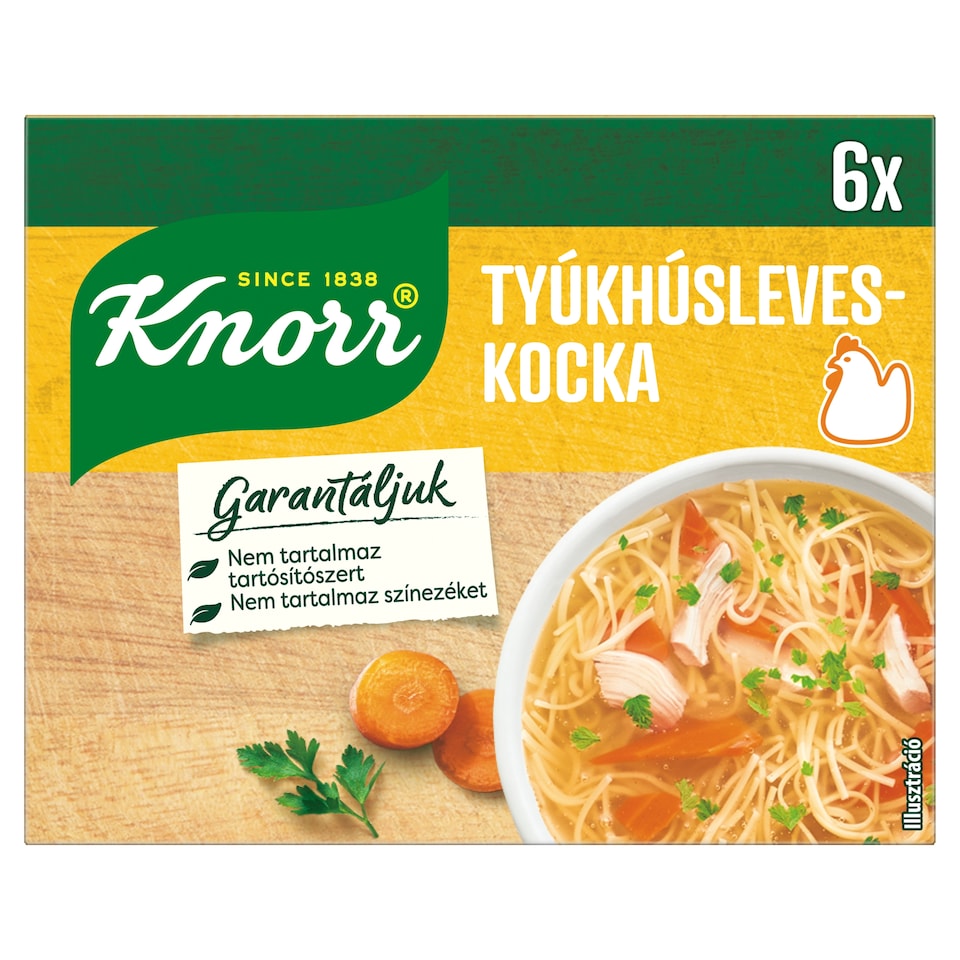 Knorr Chicken Soup Cubes 6 x 10 g (60 g)