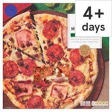 Tesco Stonebaked Mighty Meat Feast Pizza 327g