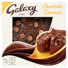 Mars Galaxy Chocolate and Caramel Cake