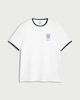 image 4 of England Pure Cotton T-Shirt in White