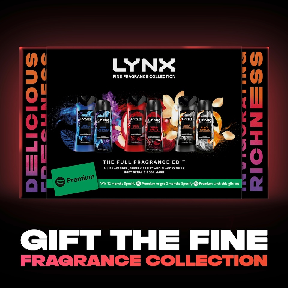 image 1 of Lynx Fine Fragrance Bodywash + Bodyspray Collection