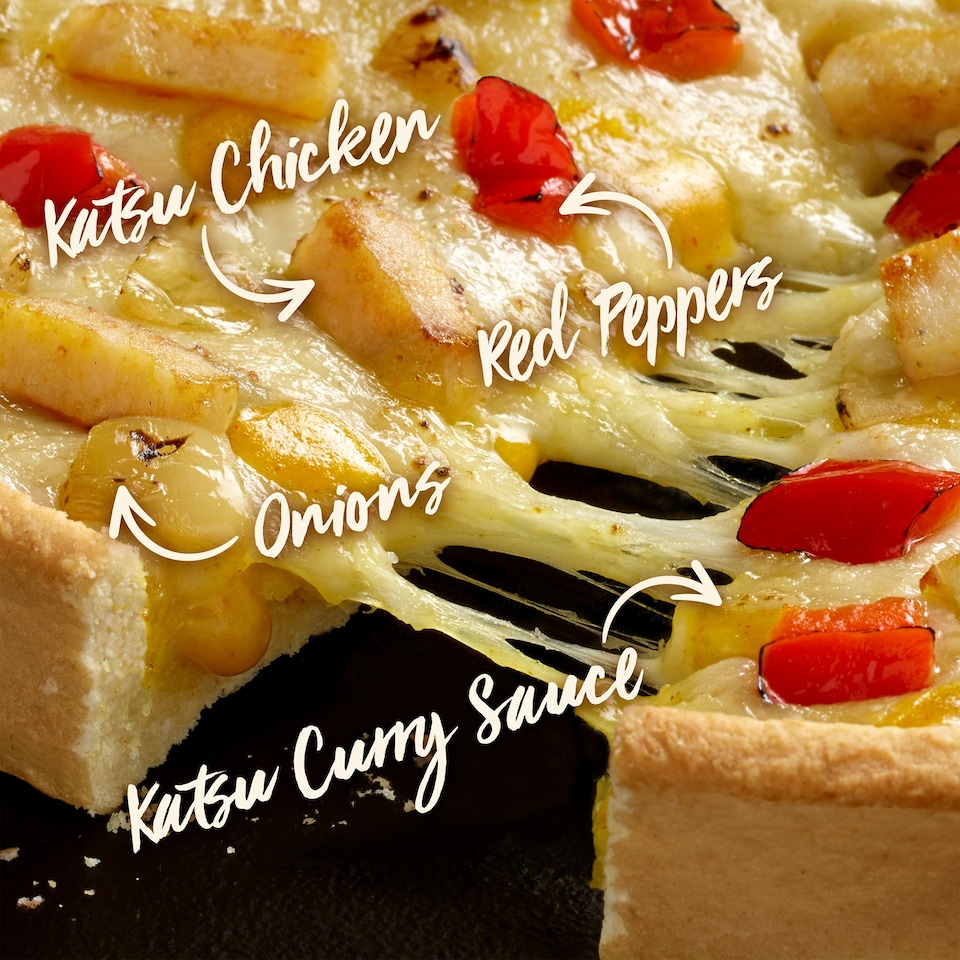 image 1 of Chicago Town Ultimate Deep Dish Pizza - Katsu Chicken 2 x 159g