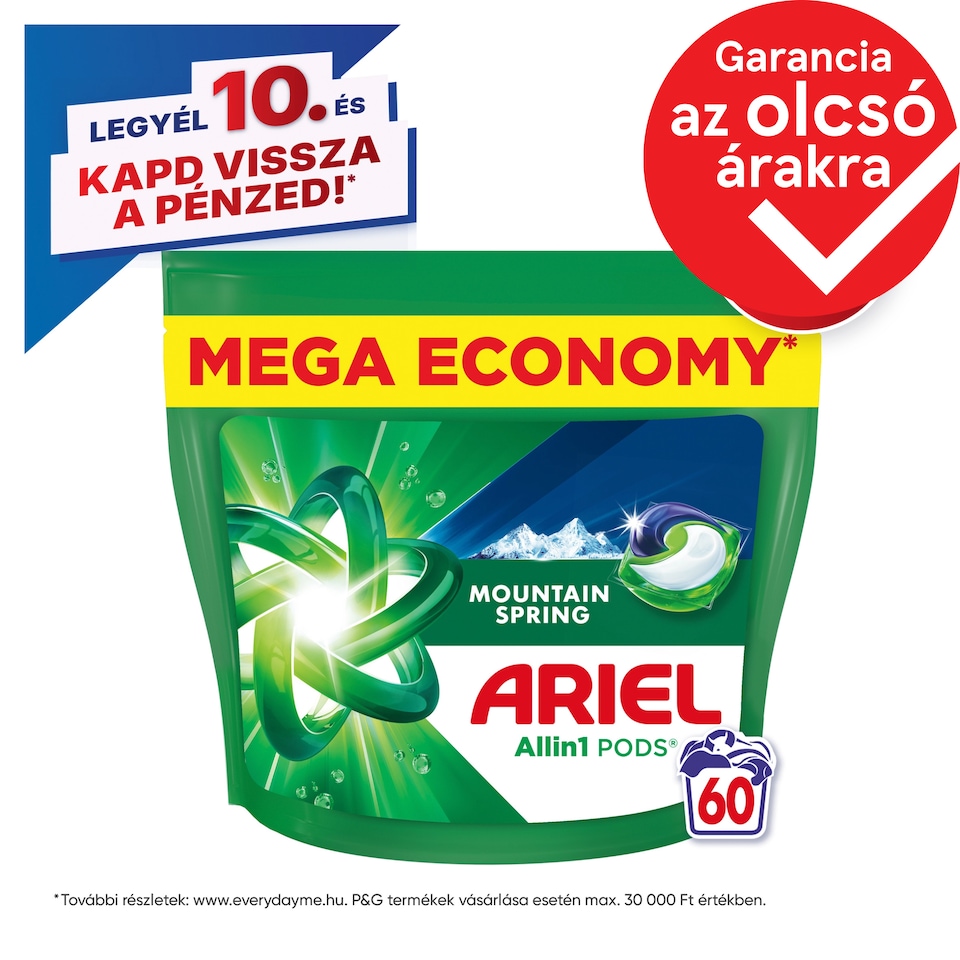 image 1 of Ariel Allin1 PODS®, Washing Liquid Capsules 60 Washes
