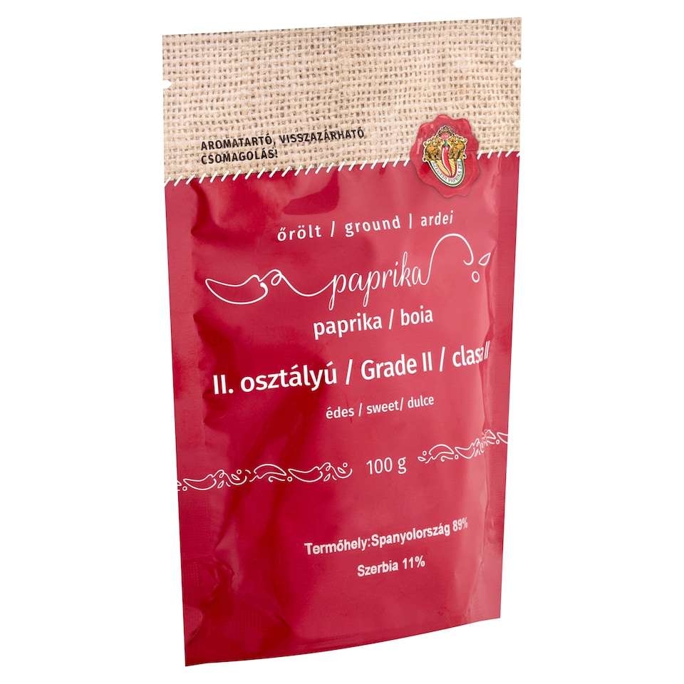image 1 of Szegedi Paprika II. Class Sweet Ground Paprika 100 g