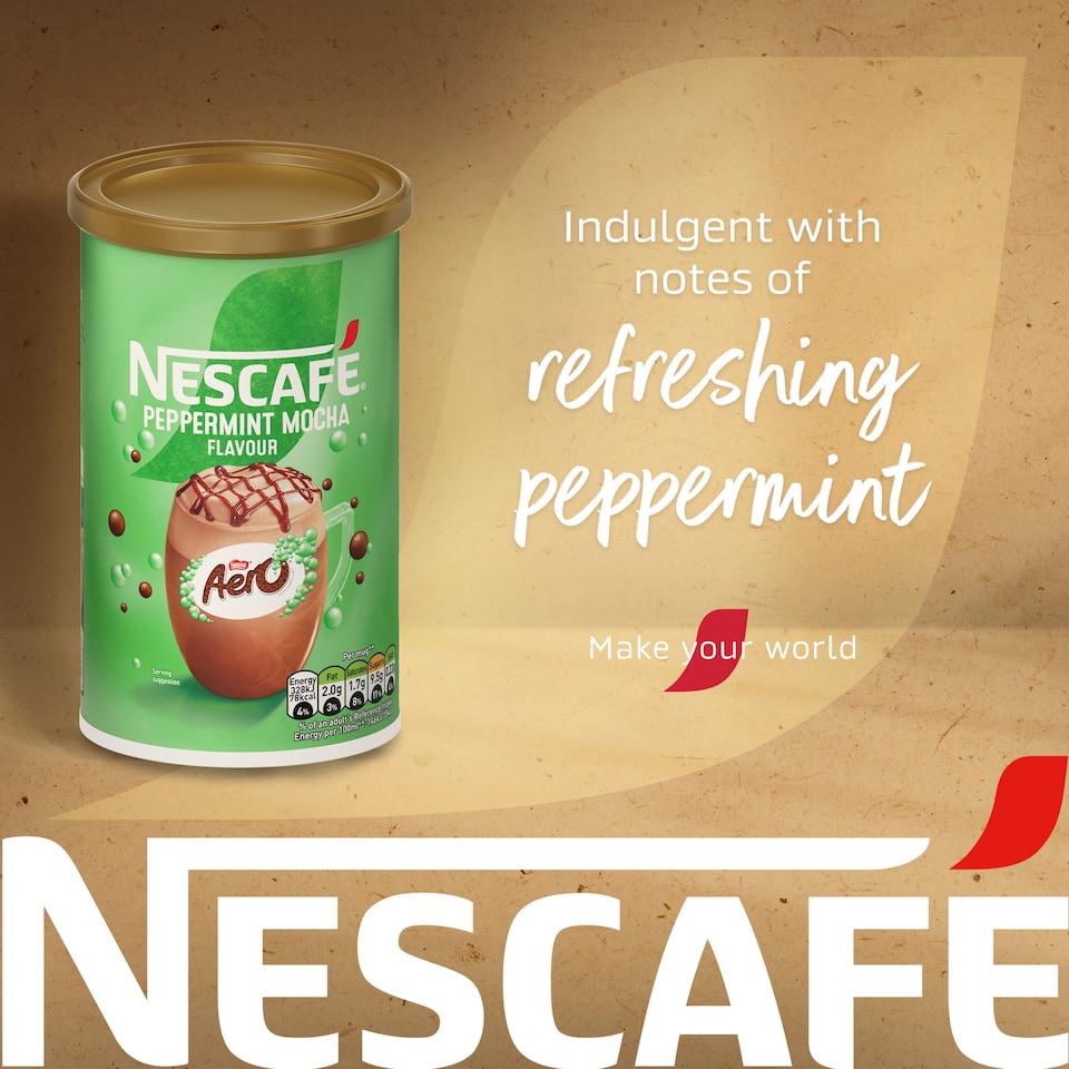 image 1 of Nescafe Aero Peppermint Mocha Instant Coffee 250g