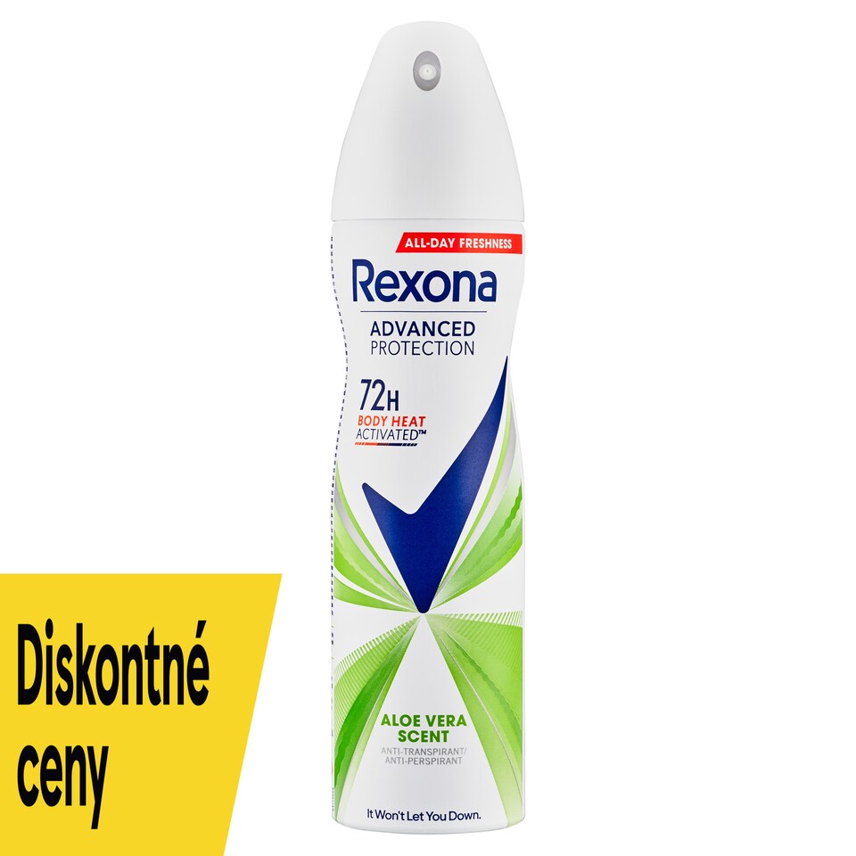 obrázok 1 z Rexona Advanced Protection Aloe Vera Antiperspirant sprej 150 ml